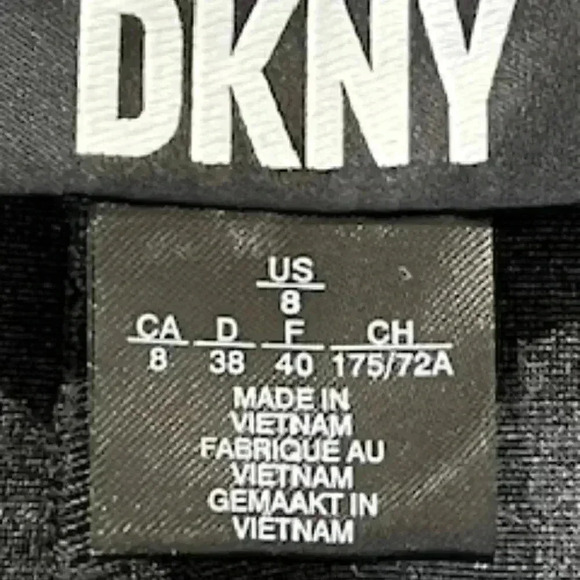 NEW DKNY Gray Ponte Flare Leg Dress‎ Pants Women’s Sz 8 NWT - Picture 13 of 14